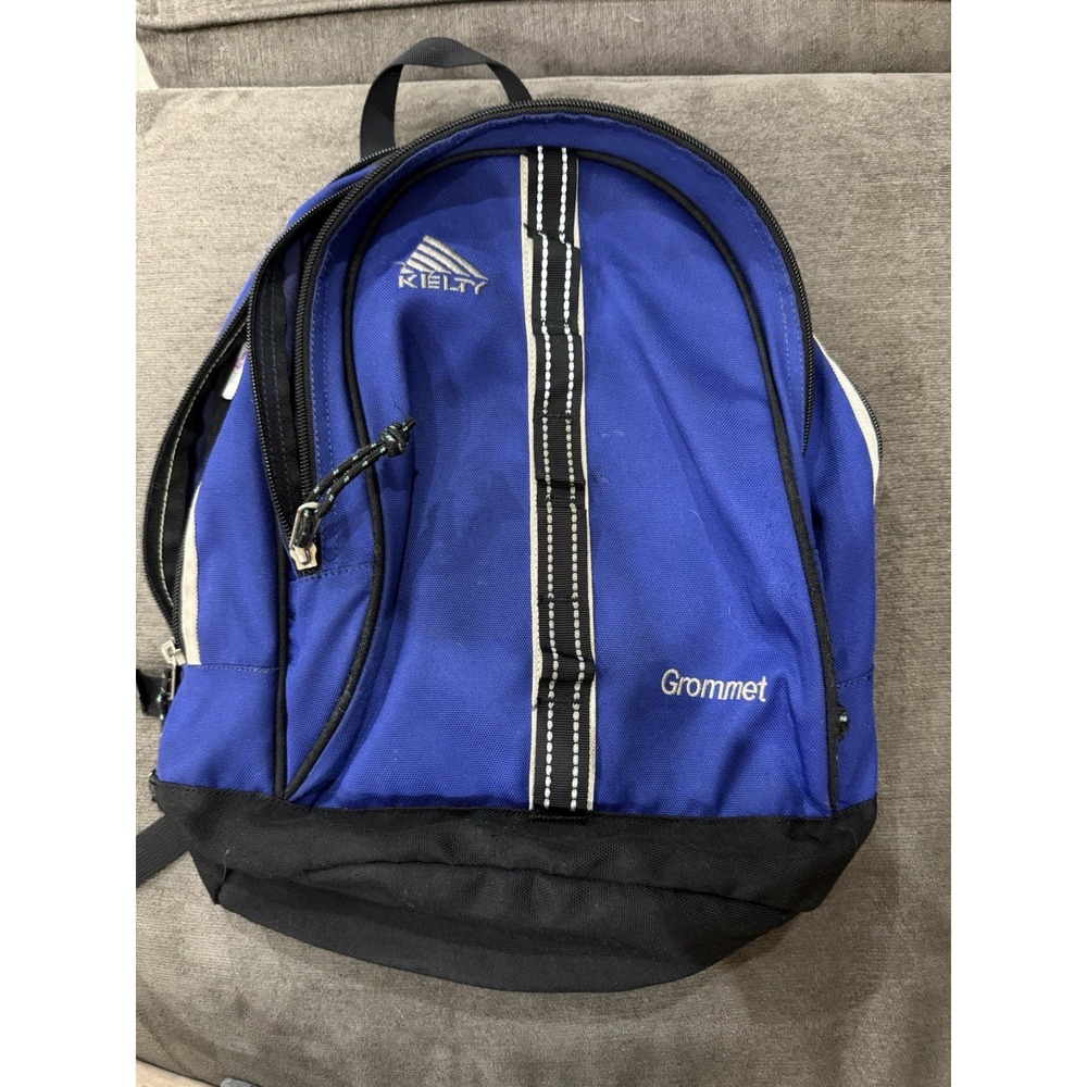 Kelty Grommet Backpack Bag Hiking Camping Outdoor Royal Blue Great For Kids